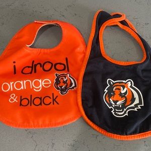 Bengal fans!!! 2 bibs and a onsie outfit
